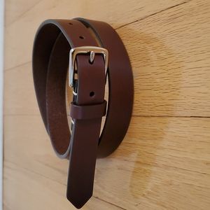Coach Brown Leather Belt